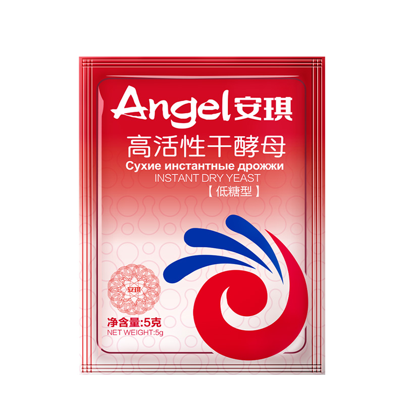 安琪高活性干酵母粉5g家用小包装包子馒头发孝粉低糖型孝母发酵粉