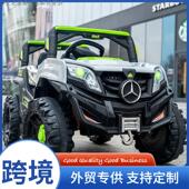 婴儿玩具车可坐奥迪四轮宝宝遥控童车婴儿玩具车男女可坐大人小孩