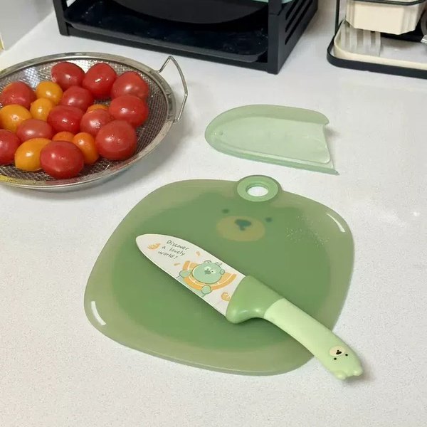 【抢3块】卡通小熊菜板防霉抗菌食品级可研磨不易留痕小砧板案板