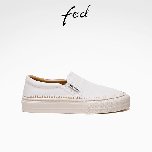 fed休闲板鞋时尚小白鞋