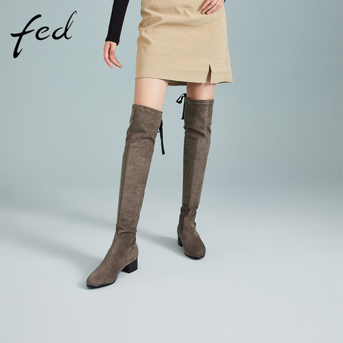 fed长靴瘦瘦靴骑士靴女