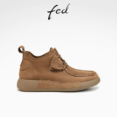 艾芙伊迪加绒保暖马丁靴