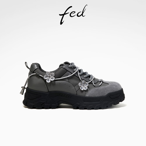 艾芙伊迪厚底增高休闲鞋