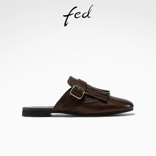 fed穆勒鞋一脚蹬休闲时尚