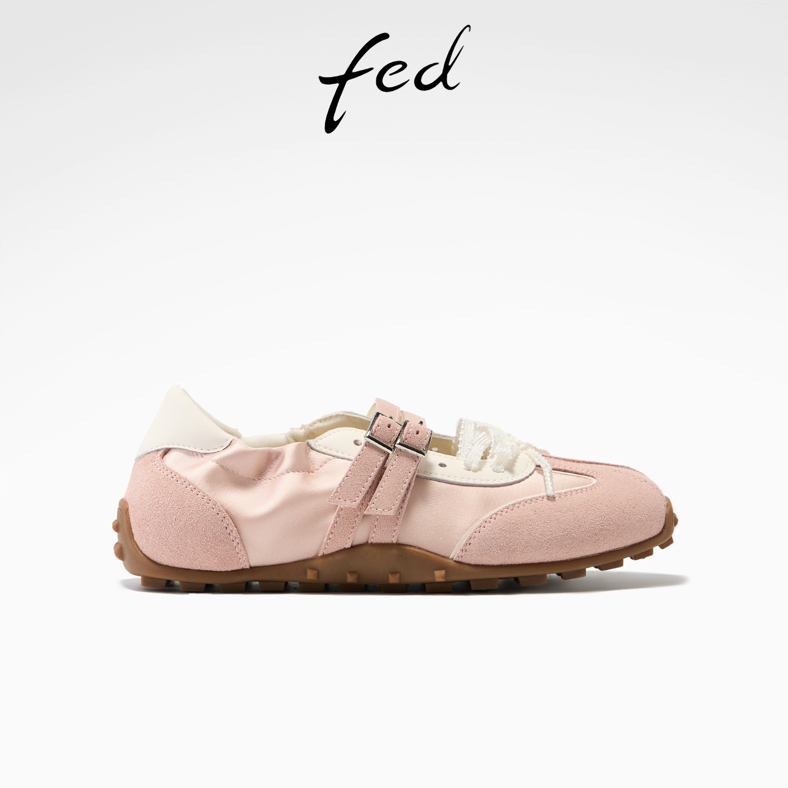 fed粉色芭蕾鞋春季新款女鞋方头运动玛丽珍鞋德训鞋S1226-YAB002,女鞋,玛丽珍鞋,淘宝优惠券,粉丝福利购,淘宝优惠卷