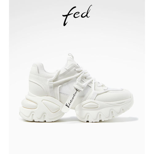 fed松糕厚底休闲运动鞋女