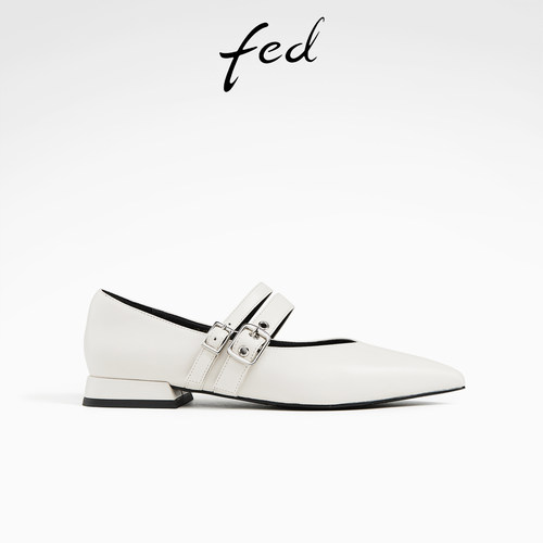 粗跟单鞋女百搭玛丽珍通勤时装鞋