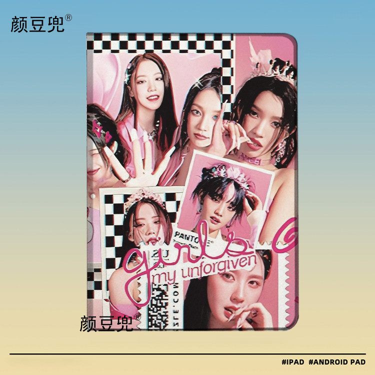 叶舒华 (G)I-DLE  宋雨琦 赵美延ipad10.2适用10.9air3/4/5第十代mini6小米6pro保护套matepad pro11华为11.5