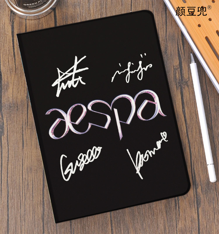 aespa 柳智敏 宁艺卓 周边ipad10.2适用10.9air4/5第十代mini6小米6pro保护vivo套matepad pro13.2荣耀V8防摔