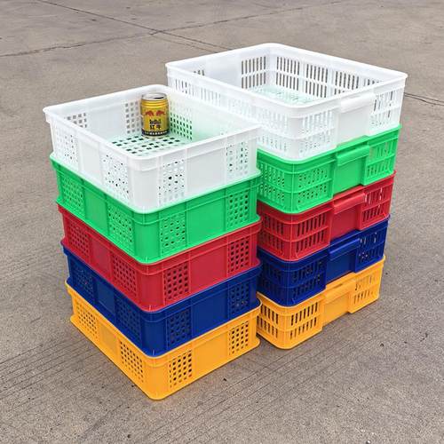 小尺寸塑料筐周转运输框鸡蛋筐豆腐小水果分捡可堆码冷冻收纳框子