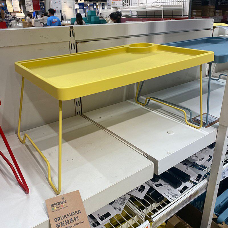 布瓦拉折叠桌床用餐架电脑桌笔记本支架餐桌飘窗书桌架