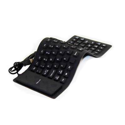 85键109键防水防尘软键盘usb硅胶键盘便携静音有线键盘定制