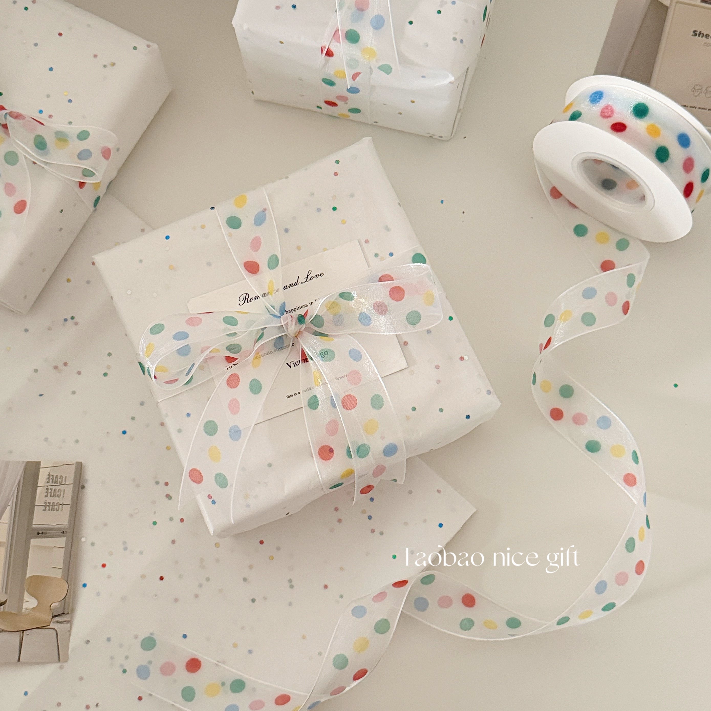 ins彩色亮片雪梨纸冬日氛围感节日礼物包装纸彩色波点生日送对象,鲜花速递/花卉仿真/绿植园艺,花艺包装纸,淘宝优惠券,粉丝福利购,淘宝优惠卷