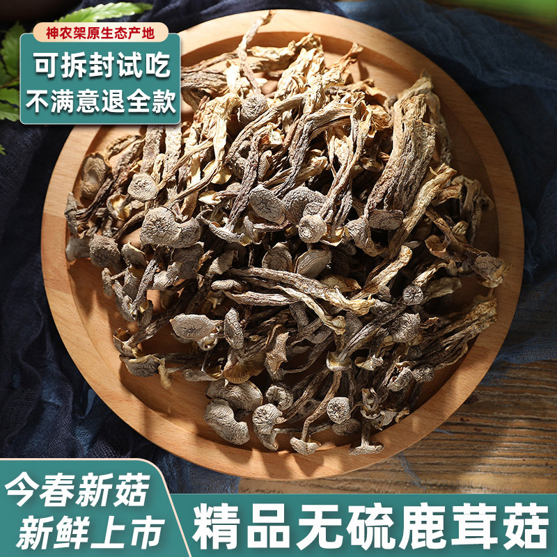鹿茸菇250g鹿茸菌特产干货级无碎煲汤炒菜炖肉食材蘑菇包邮