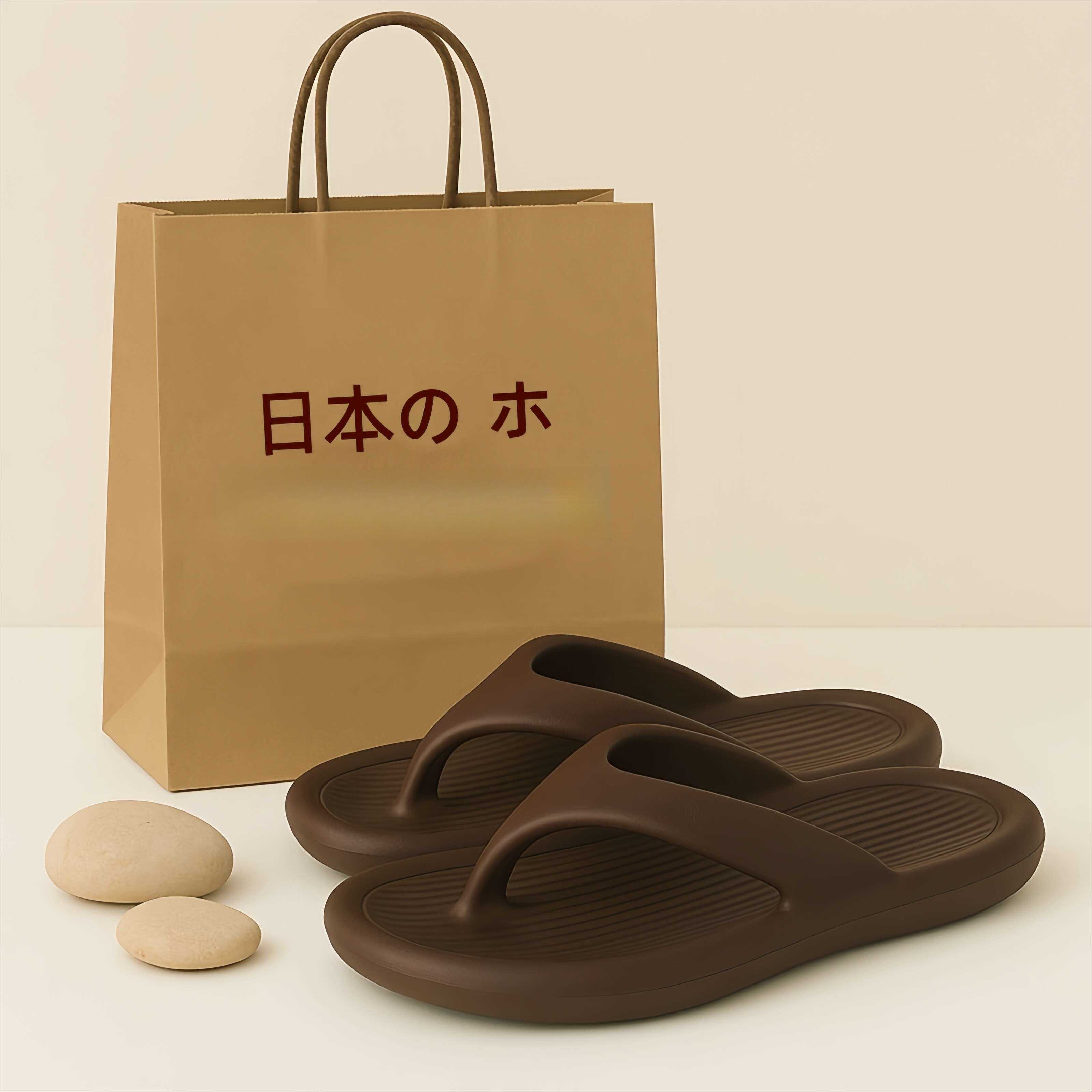 日本进口2026踩屎感厚底人字拖