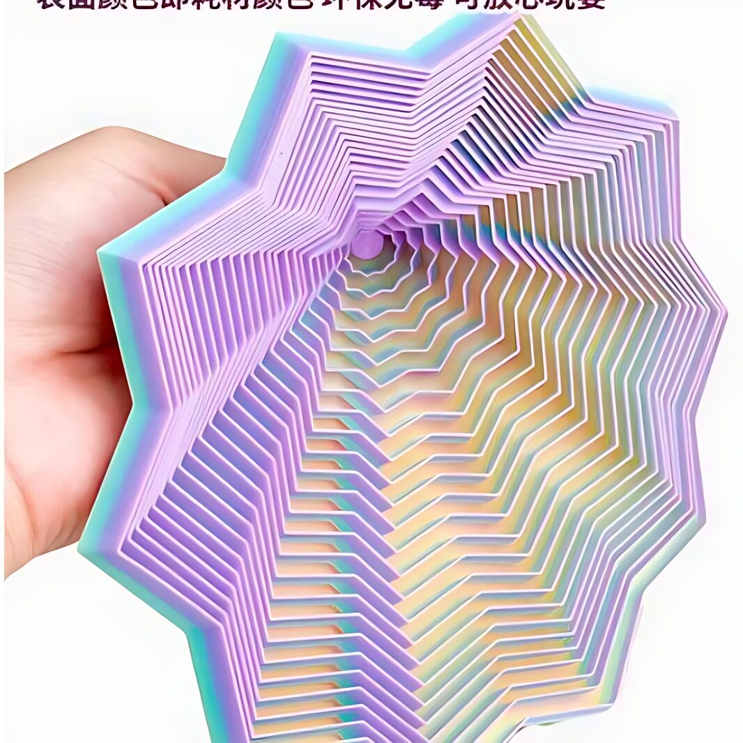 3D打印旋转陀螺玩具｜多边形儿童