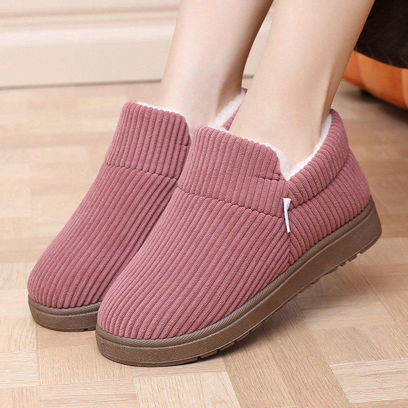 冬季加绒女棉鞋保暖新款老北京布鞋中老年妈妈鞋居家羊毛棉拖外穿,女鞋,棉鞋,淘宝优惠券,粉丝福利购,淘宝优惠卷