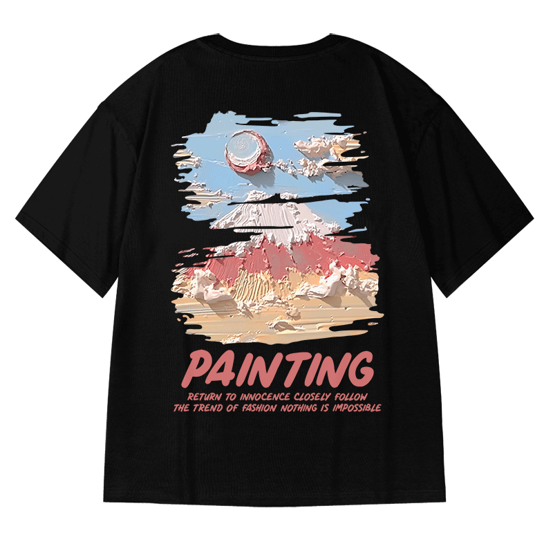 摩严五分袖潮流大码青少年