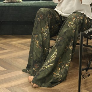 遛弯裤夏日轻薄凉凉裤棉绸裤子防蚊裤女成人夏季薄款休闲阔腿裤
