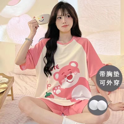 4.11可可【夏款上新】小雪家 高品定制舒适睡衣长61/42 L#L A#C