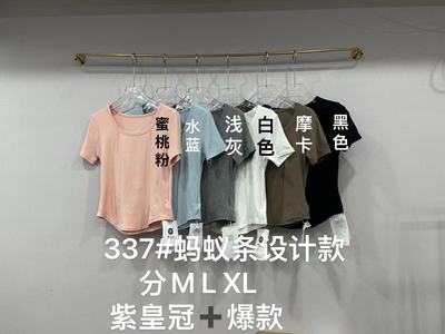 4.25可可【夏款上新】 紫皇冠家 高品定制短款T桖长51 L#L A#H