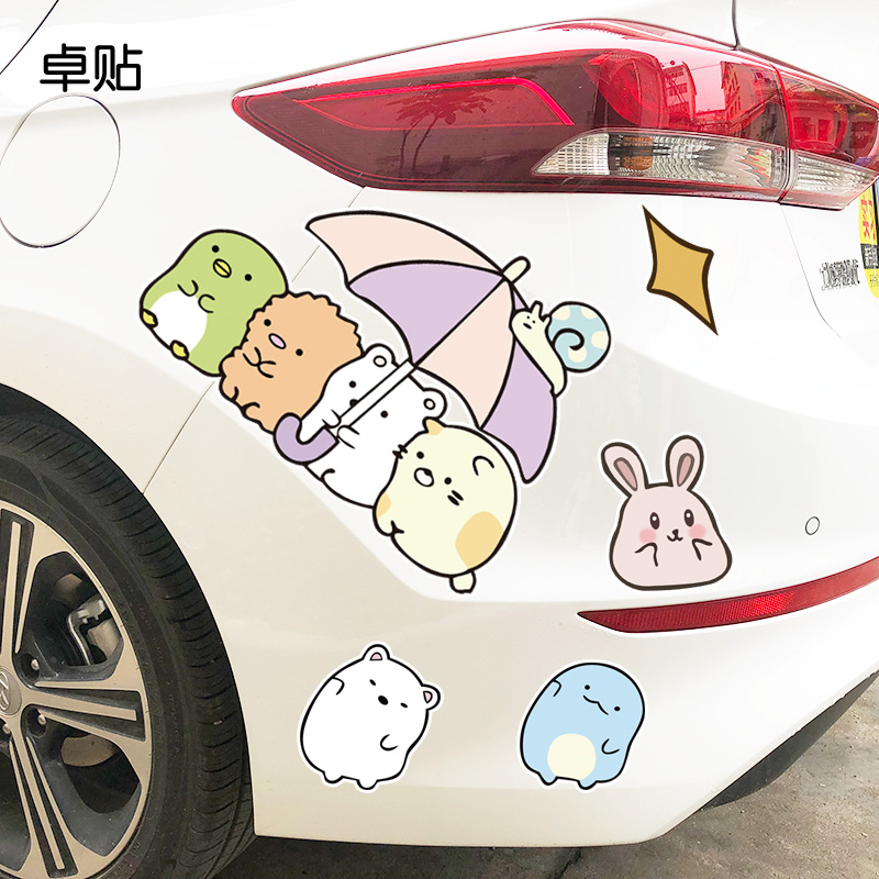 划痕遮挡防水防晒PVC车身贴