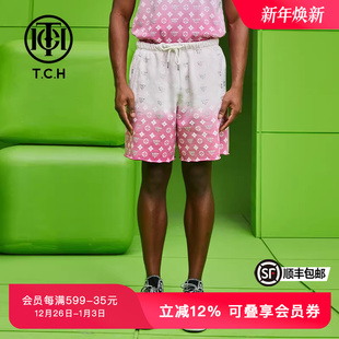 休闲裤 TCH潮牌短裤 五分裤 男女潮流运动裤 T69A218008 夏新款