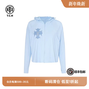外套防晒服遮阳衣T75A27E1006 防紫外线薄款 TCH防晒衣女夏季 新款