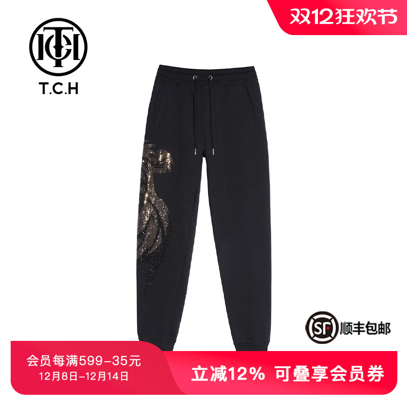 直播-tch潮牌憨熊烫钻男女同款