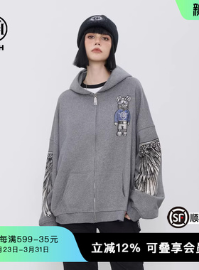 TCH轻奢外套春秋新款百搭烫钻翅膀时尚经典系列T72A176041