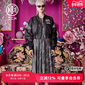 个性 TCH潮牌潮牌新款 亮片烫钻时尚 简约设计吊带长裙T66B306006