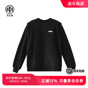 新款 夏季 潮流卫衣T69B11E6010 休闲设计百搭针织衫 TCH潮牌时尚