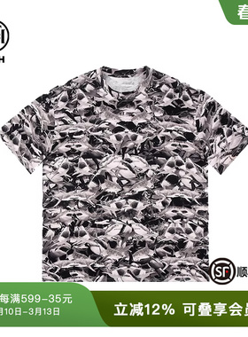 TCH轻奢夏季新款烫钻个性短袖T恤上衣男女同款T72B106207