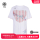 T恤女新款 TCH私服烫钻撞色拼接时尚 减龄爱心设计短袖 T75C10B1035
