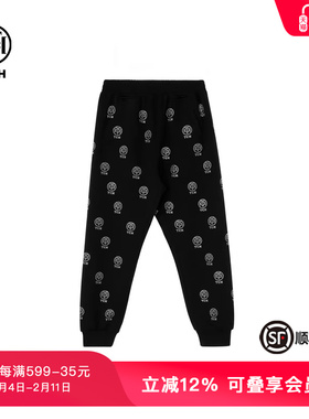 TCH秋裤潮牌烫钻儿童运动裤男女童百搭休闲长裤T72C20601K