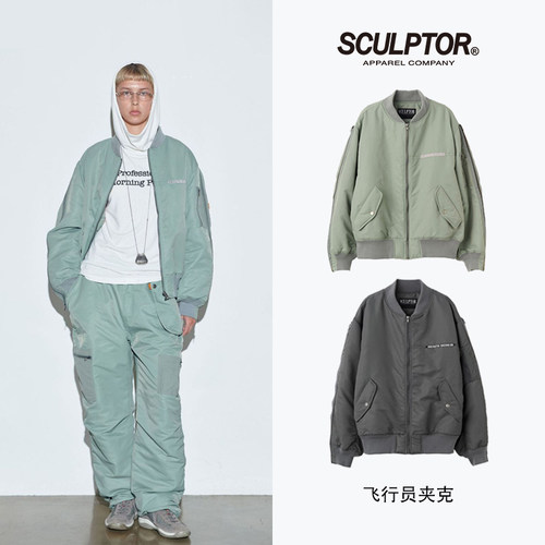 棉服sculptor美式街头