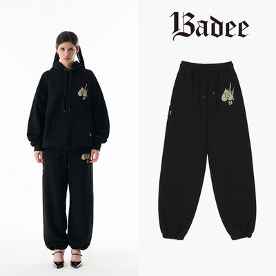 badee运动百搭宽松休闲裤