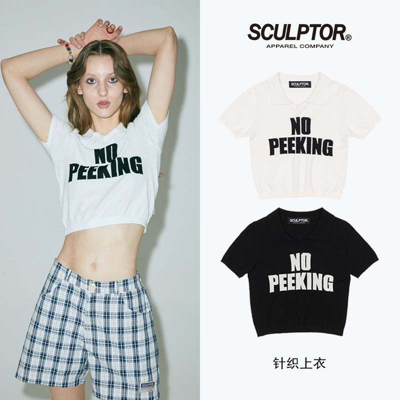 SCULPTOR针织POLO领女款