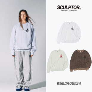 SCULPTOR套头卫衣上衣外套秋冬款日常通勤