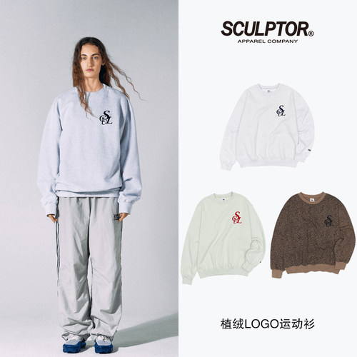sculptor卫衣休闲宽松
