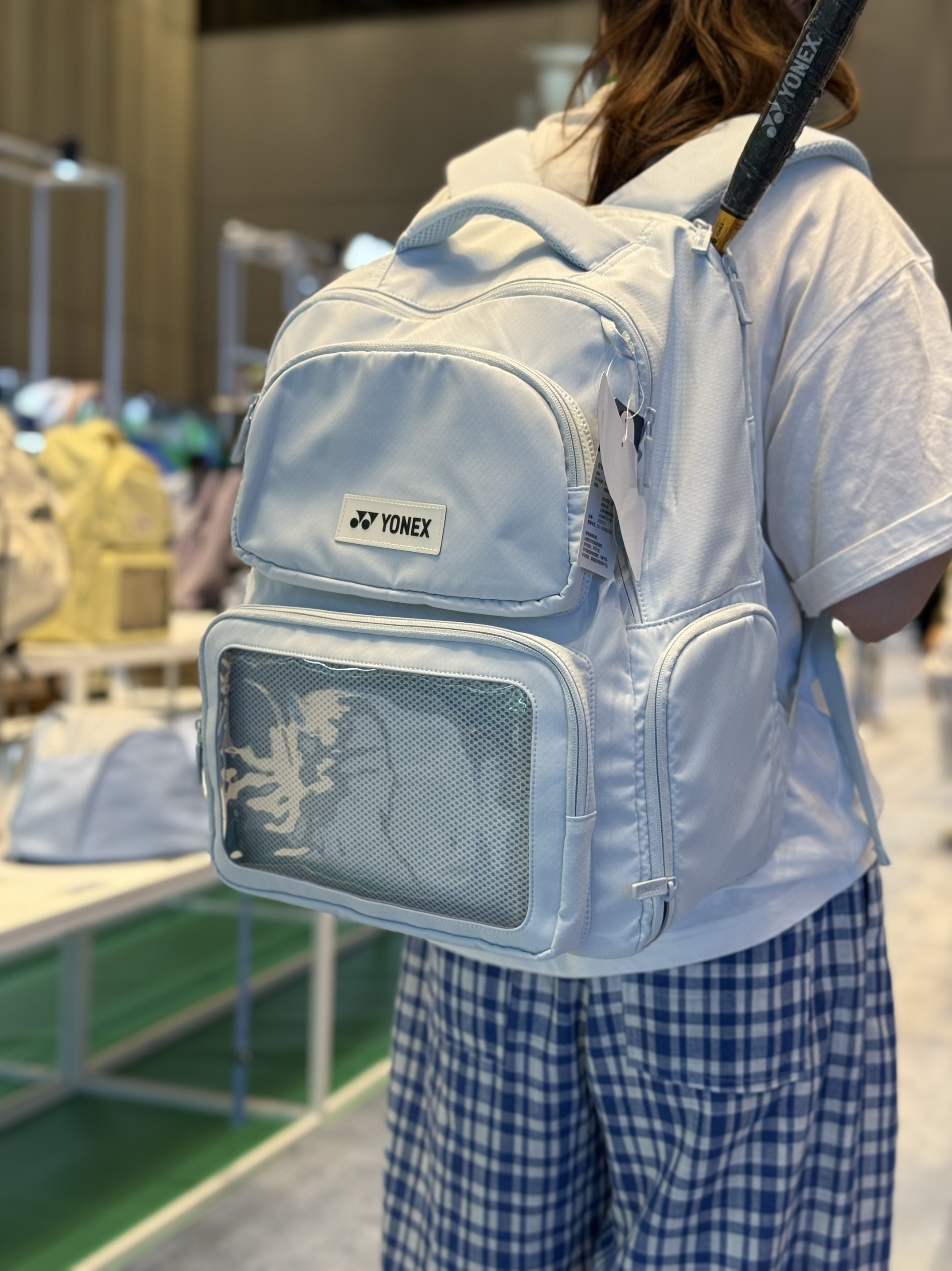 正品YONEX尤尼克斯羽毛球包 双肩包大容量 独立鞋 仓拍层 BA359CR