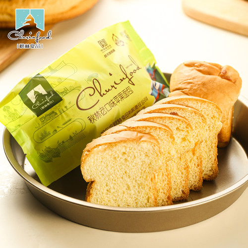 秋林老口味苹果面包100g*5