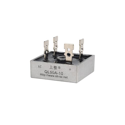 上整QL10A/20A/25A/30A/35A/50A-10整流器/单相整流桥堆
