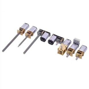 蜗轮蜗杆1218-N20减速马达 智能小车3V6V12V微型直流齿轮低速电机