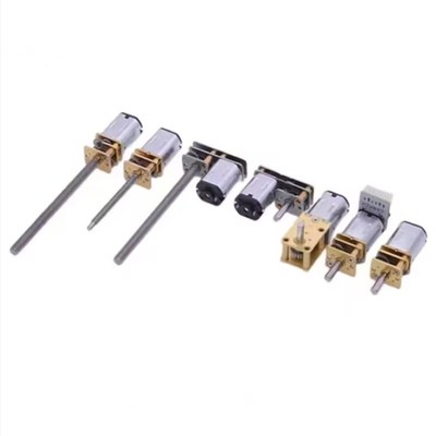 蜗轮蜗杆1218-N20减速马达 智能小车3V6V12V微型直流齿轮低速电机