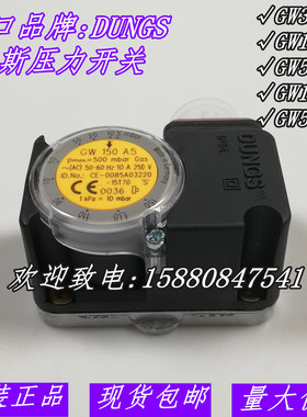DUNGS冬斯压力开关GW3A5 GW10A5 GW50A5 GW150A5 GW500A5燃气开关