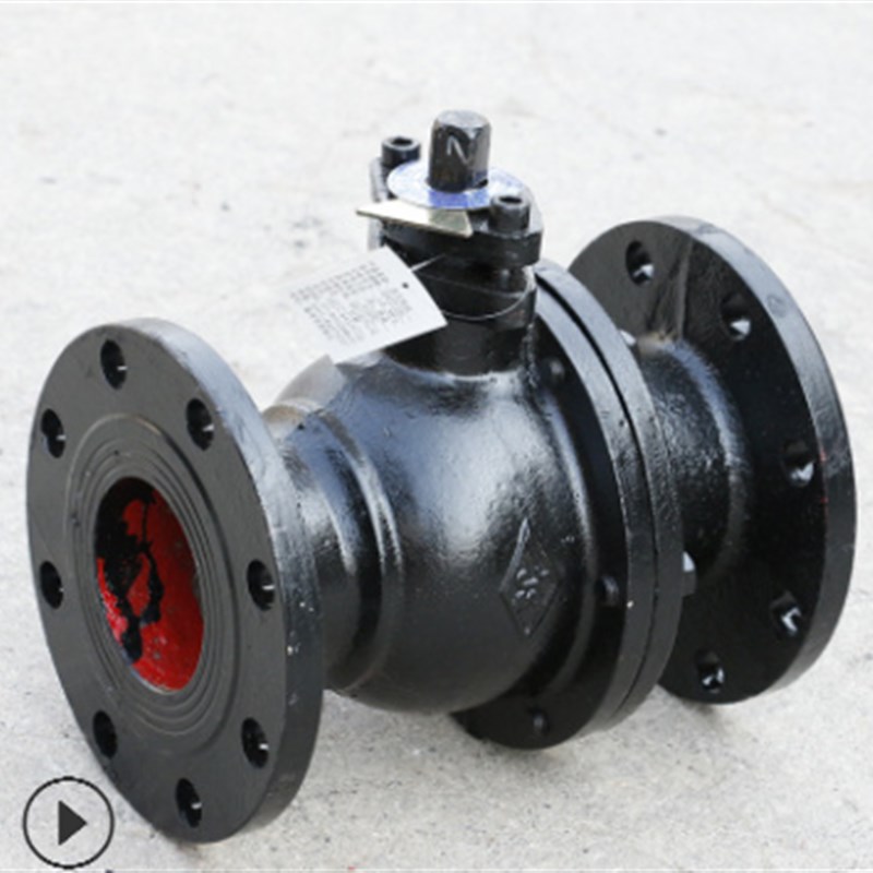 Q41F-16 法兰球阀 手动球阀 铸铁球阀 DN25 T80 50 球阀