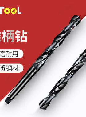 VT锥柄钻头莫氏锥柄钻麻花钻高速钢锥度钻头 38 40 44 48 50 60mm