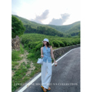 Lin12_雾海悬带 背心 挂脖吊带v领无袖 露背上衣女高级感百搭夏法式