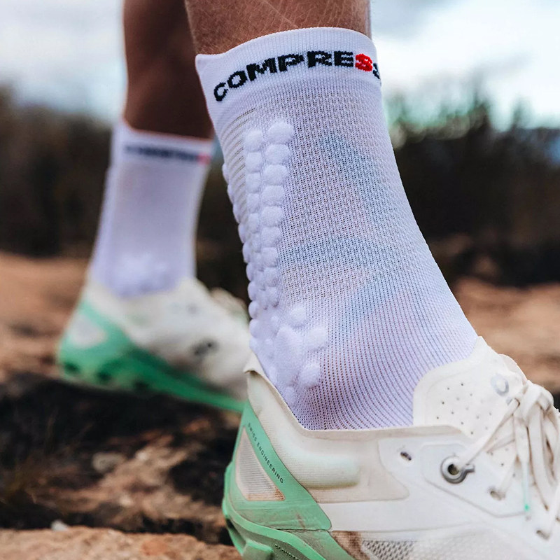 compressport男女高帮袜跑步袜